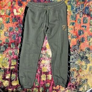 Juicy couture sport sweatpants size small. Olive green.